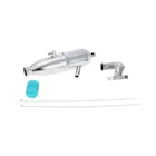 Алюминиевая Улучшенная выхлопная труба BQ002 для 110 HSP RC Nitro Автозапчасти