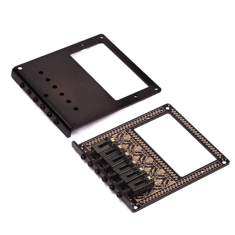 1 комплект гитара мост ПРАЙМ 6 струнная металлическая Замена хвостовика для