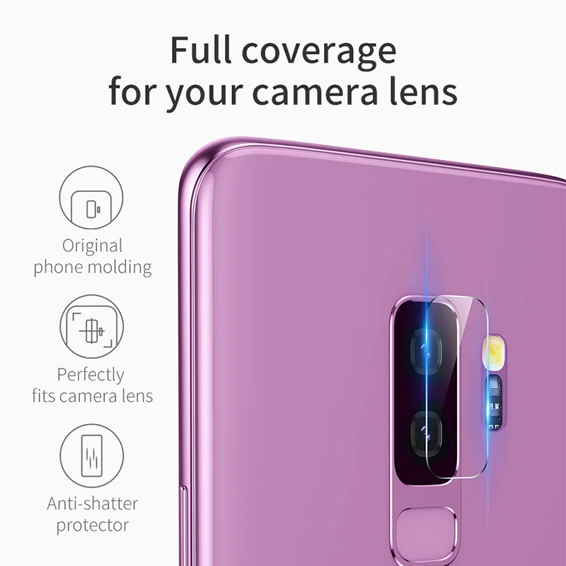Камера объектив закаленное Стекло для samsung Galaxy S9 плюс сзади стекло линзы S 9 S9Plus