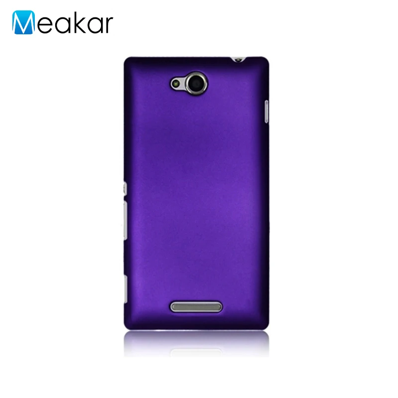 Матовый пластиковый чехол 5 0 дюйма для Sony Xperia C2305 C Dual S39H накладка телефона|case for sony