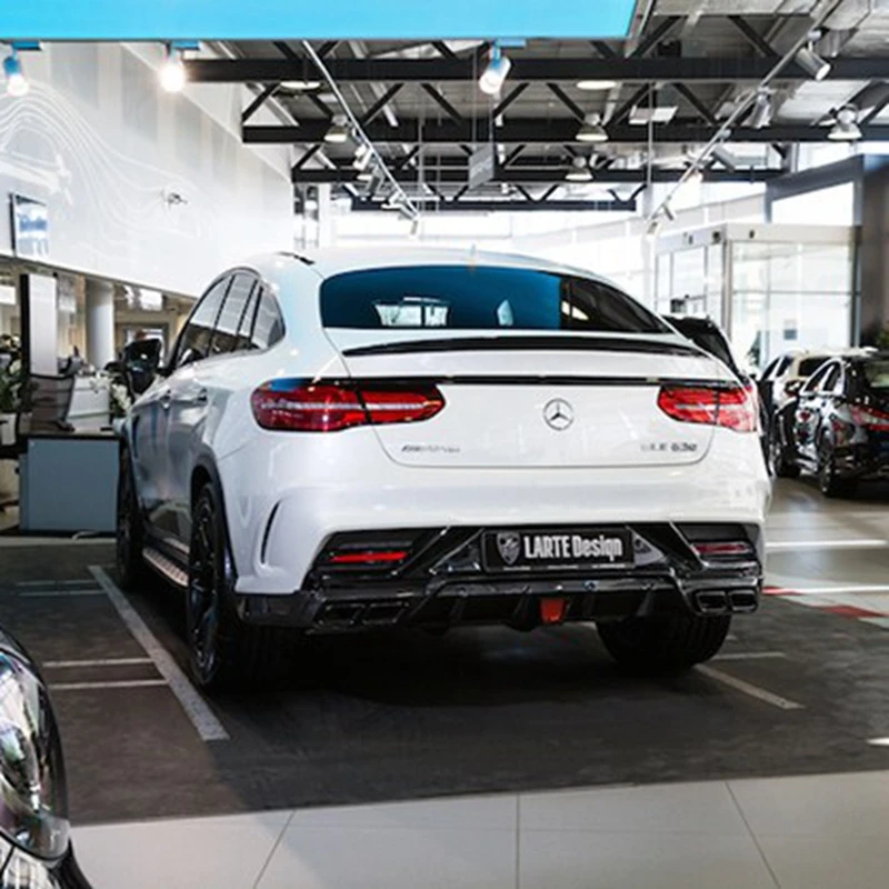 Спойлер для Mercedes gle coupe Benz class задний спойлер из углеродного волокна W166 GLE63 AMG GLE 300 400