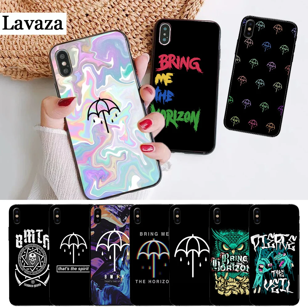 Силиконовый чехол Bring Me the Horizon Dust для iPhone 5 5S 6 6S Plus 7 8 11 Pro X XS Max XR|Бамперы| |