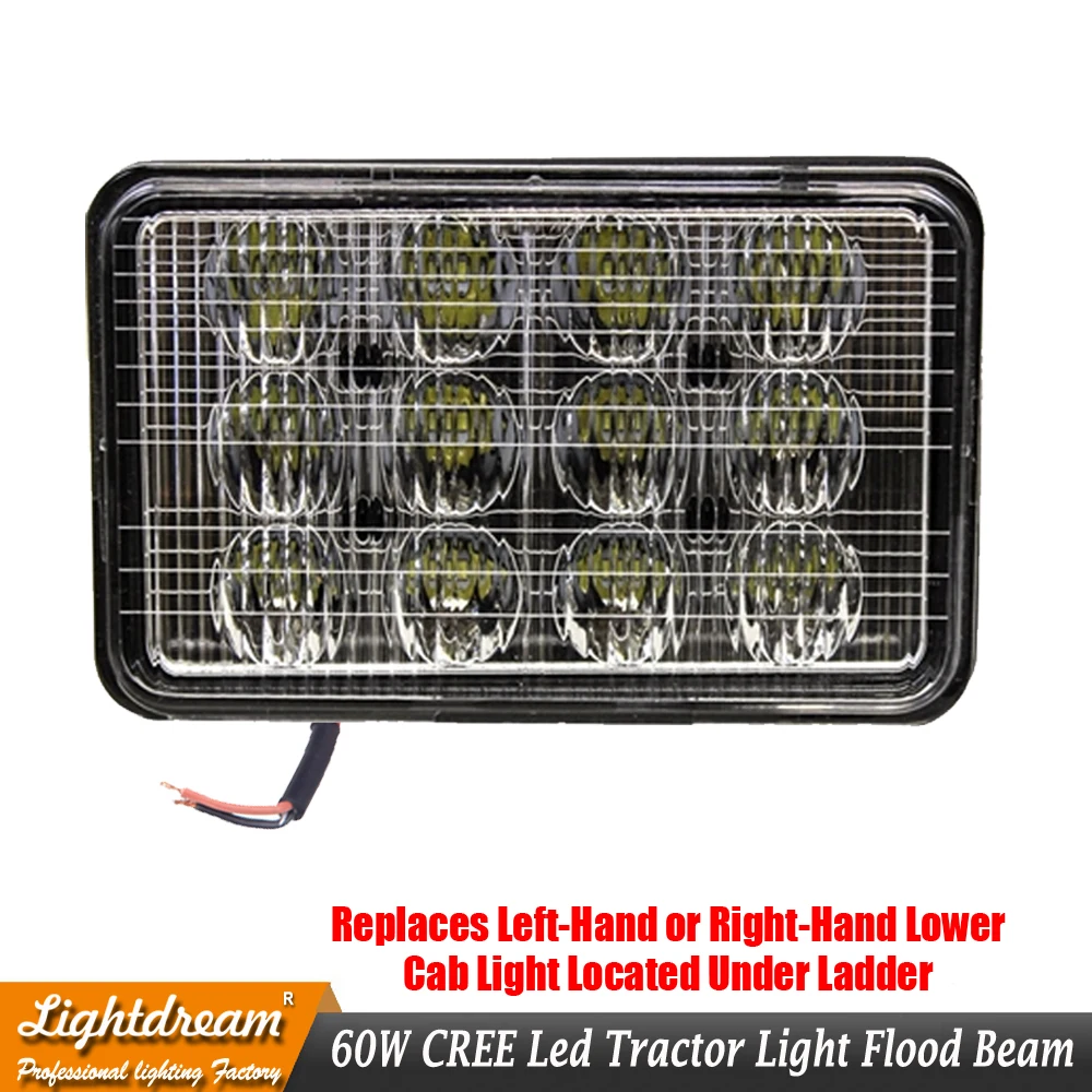 

Replaces International Harvester 88 Series LED Lower Cab Light OEM Part Number 146479C1 6x4 Flood Beam 12V Led Tractor lights x1