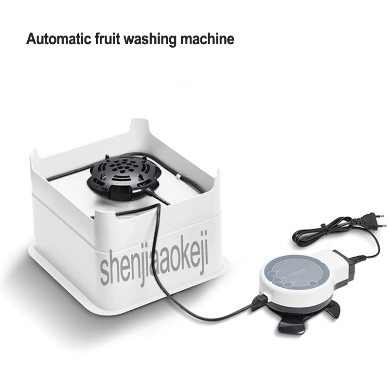 

1pc Home vegetable cleaning machine intelligent control/Automatic cleaning/Sterilization fruit washing machine 8L 220v 60w