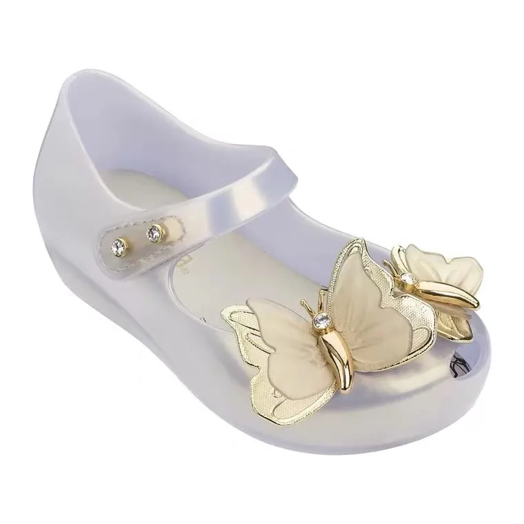 Mini Melissa Ultragirl Butterfly 2020 новые оригинальные прозрачные сандалии для девочек детские
