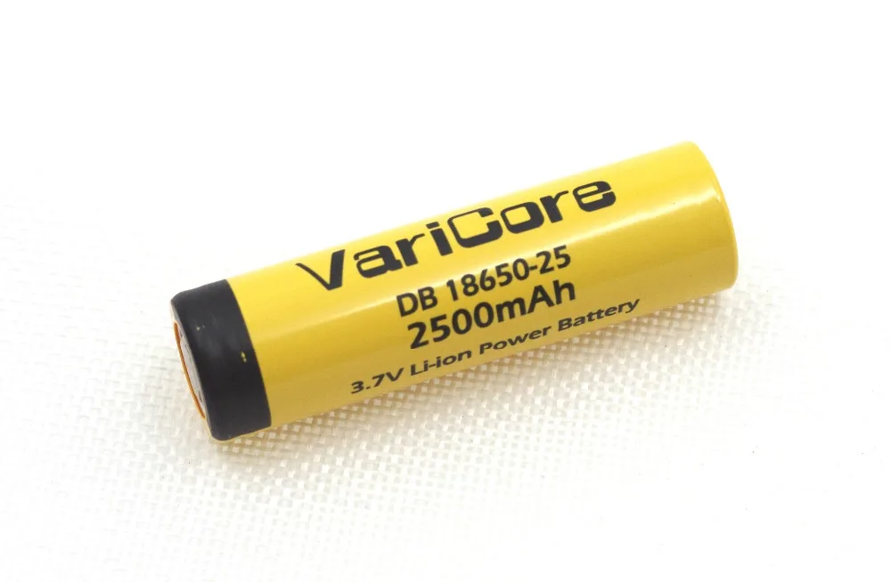 Литий ионная аккумуляторная батарея VariCore 18650 2500 мАч 3 6 В 20 А|rechargeable battery|18650 rechargeable