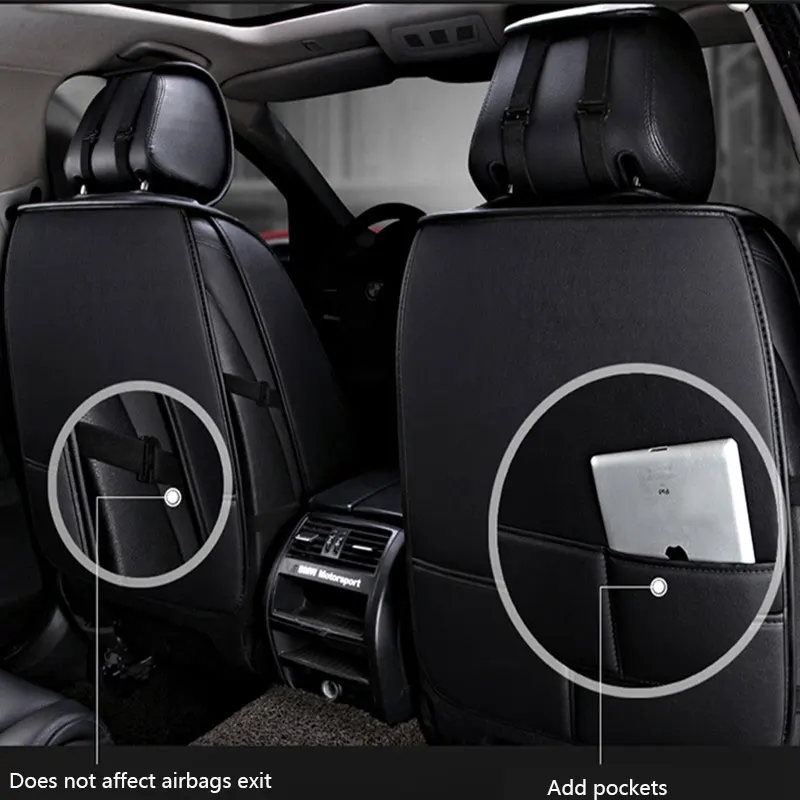 Кожаные универсальные защитные чехлы на сиденье автомобиля для Kia mohave niro optima picanto