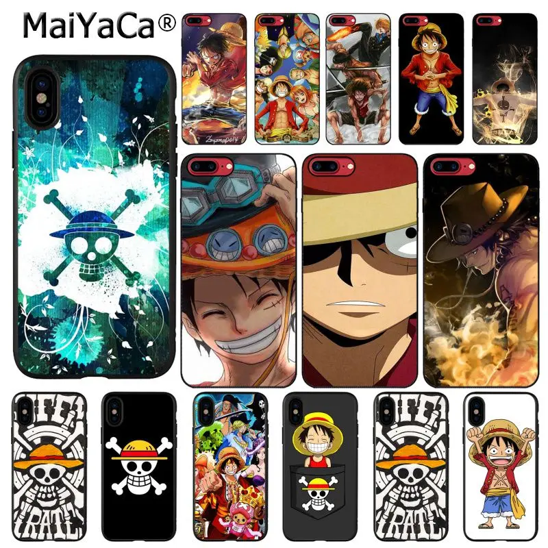 Японский аниме коллаж one piece luffy чехол для телефона iphone 12 11 pro MAX 8 7 6 6S Plus X XS 5 5S SE XR