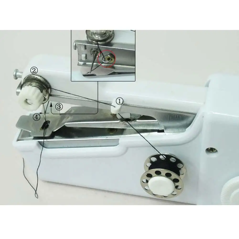 Мини Портативная ручная швейная машина|handheld sewing machine|portable handheld machinesewing machine |