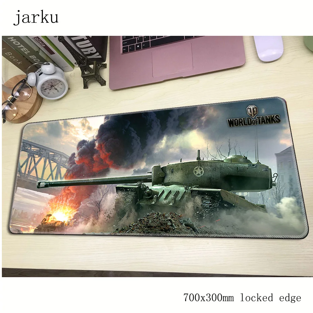 Коврик для мыши world of tanks computador gamer mause pad 700x300X2MM padmouse Mass pattern Для Мыши Эргономичный