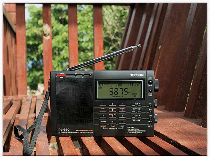 TECSUN PL-660 FM Радио Стерео LW/SW/MW/SSB AIR PLL Синтезированных Приемник Портативный DSP