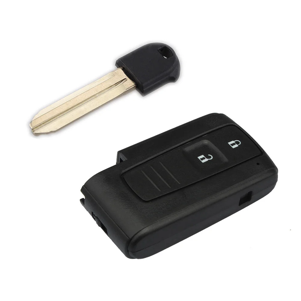 2 кнопки Smart Remote Key Case для TOYOTA Prius 2004 2005 2006 2007 2008 2009 Corolla Verso + TOY43 BLADE|button remote|2 button remote2 |