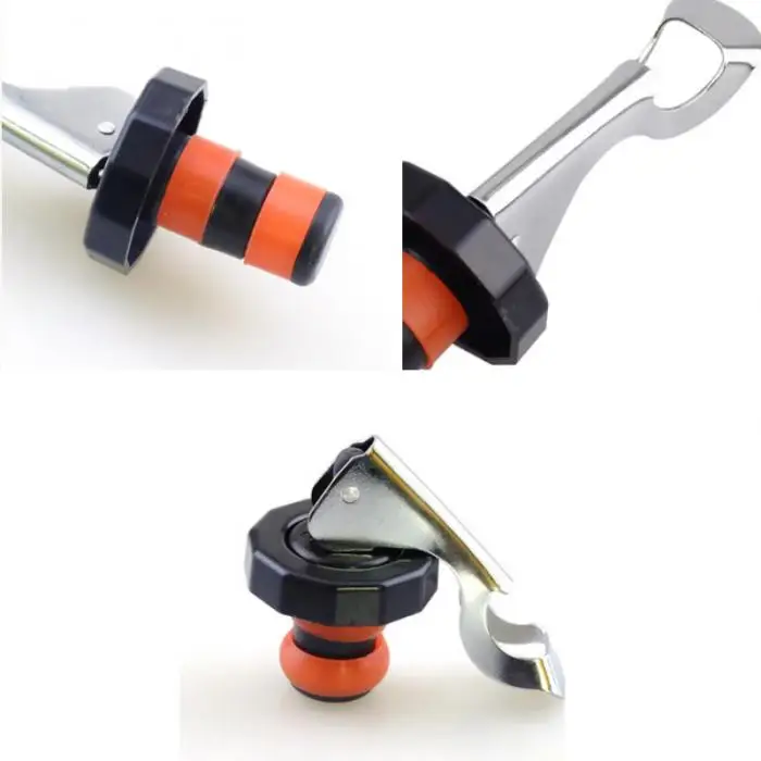 High Quality Silicone Reusable Bottle Stopper Wine Beverage Bottle Stopper for Kitchen VE