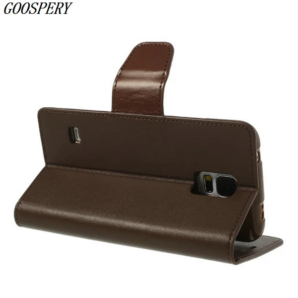 Для Samsung Galaxy S5 чехол Mercury Goospery Соната Дневник Бумажник кожаный флип для G900 i9600|cover for