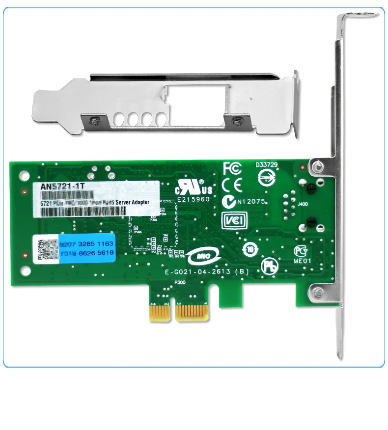 PCI Express 10/100/1000 гигабитная сетевая Стандартная карта Broadcom BCM5721|card|card cardcard adapter |