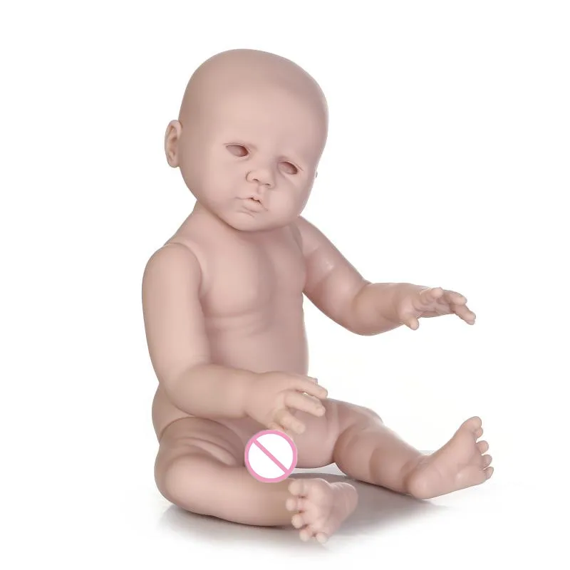 20 дюймов мальчик девочка реборн кукла комплект полная конечность анатомически