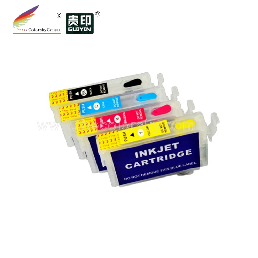 Чернильный картридж для Epson T0921N T0922N T0923N T0924N Stylus T26 TX106 TX109 T27 TX117 TX119 многоразовый