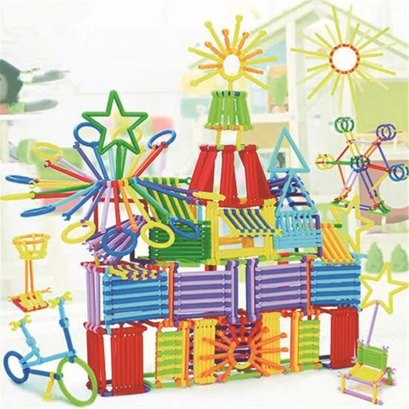 Новые умные палочки пластиковые мягкие частицы головоломки собранные в детский