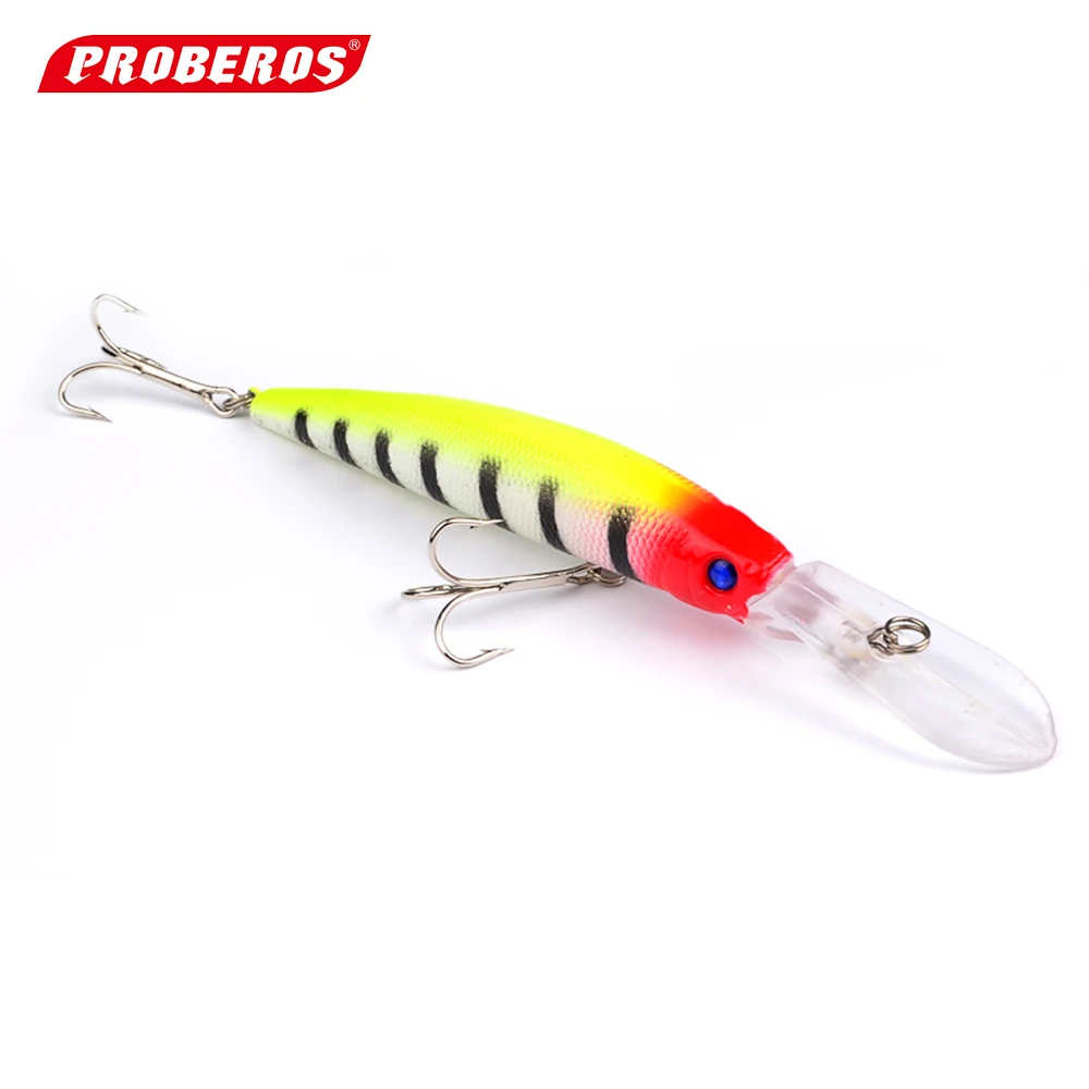 

1 шт. рыболовные приманки наживка Crankbait жесткая приманка 6 видов цветов воблер рыболовные снасти