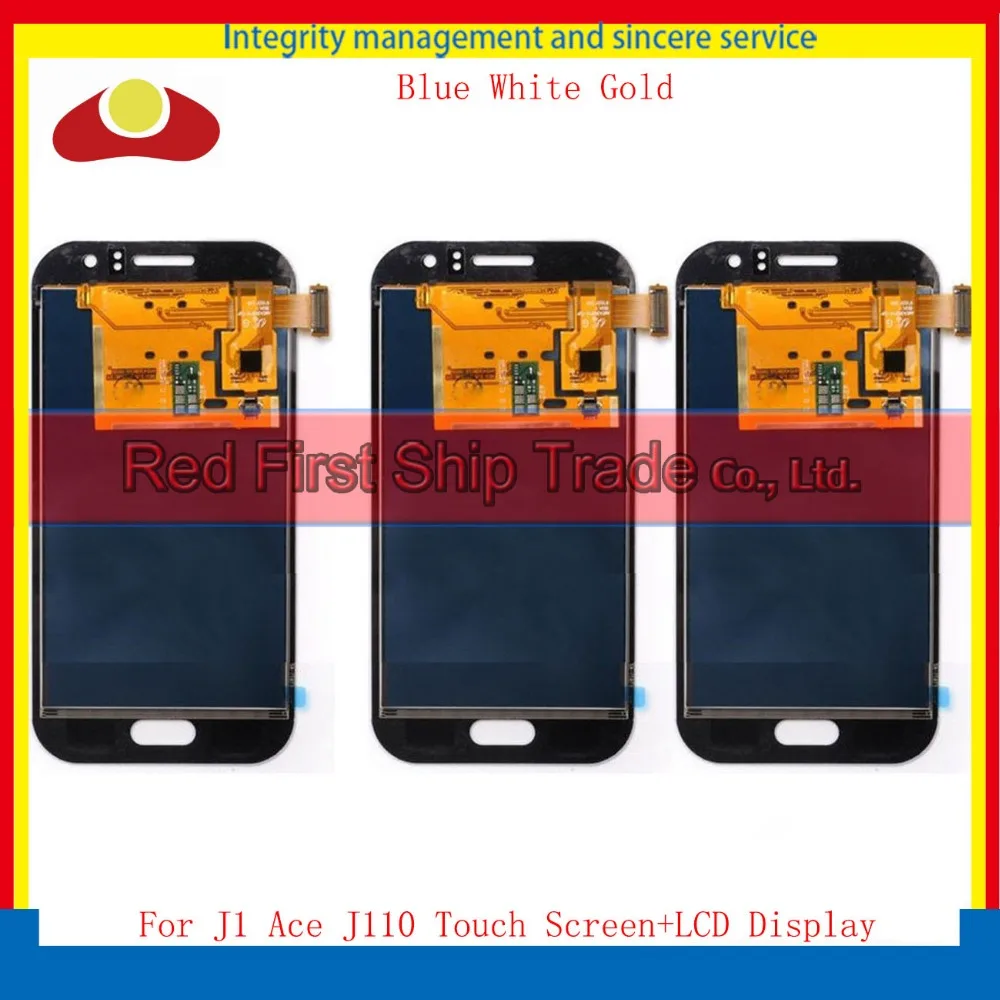 4 3 &quotдля Samsung Galaxy J1 Ace Sm J110 Полный ЖК дисплей сенсорный экран планшета сборки
