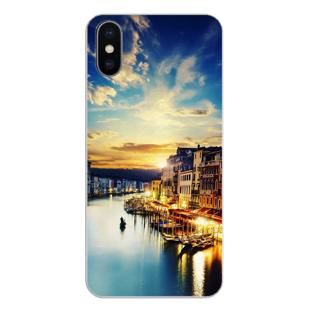 Прозрачные мягкие чехлы для Nokia 2 3 5 6 8 9 230 3310 1 7 Plus Water City Венеция Италия с принтом