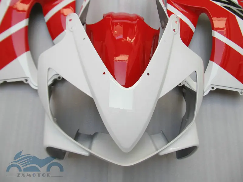 Комплект обтекателей из АБС-пластика для CBR 600F4i белый красный обтекатель
