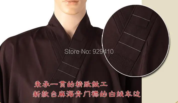 Буддийские монахи длинная робмедитационная униформа abbotnun одежда haiqing лэй