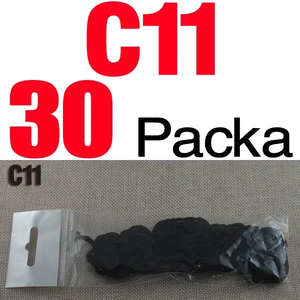C11 MNFT 30 цветов packa мухи тело Hackle материал тела волоконная леска несколько цветов для ловли нахлыстом связывающий материал Chenilles приманка изготовление - Цвет: C11