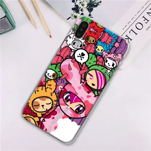 Японский Tokidoki чехол для телефона s для Apple iPhone 7 8 Plus 6 6s Plus X XS XR XS MAX 5 5S чехол для телефона Coque - Цвет: 11