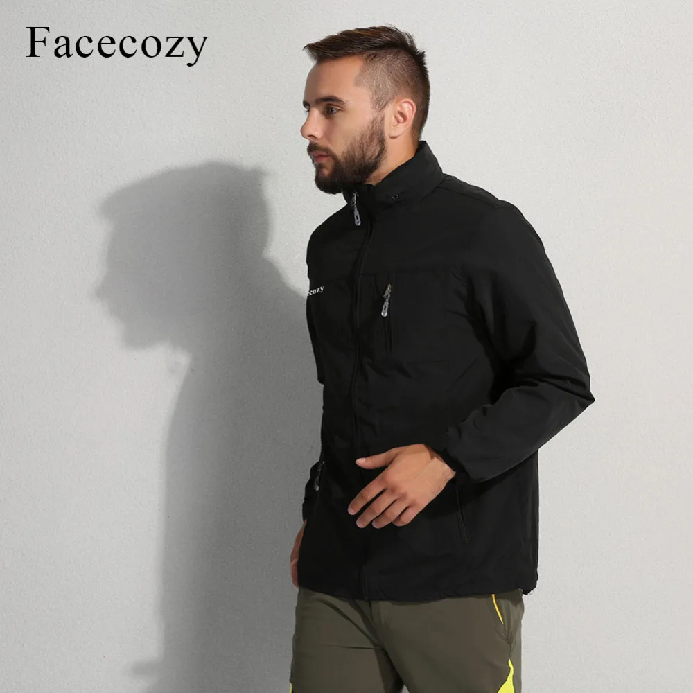 Facecozy мужские водонепроницаемые походные куртки один слой тонкая весенне летняя