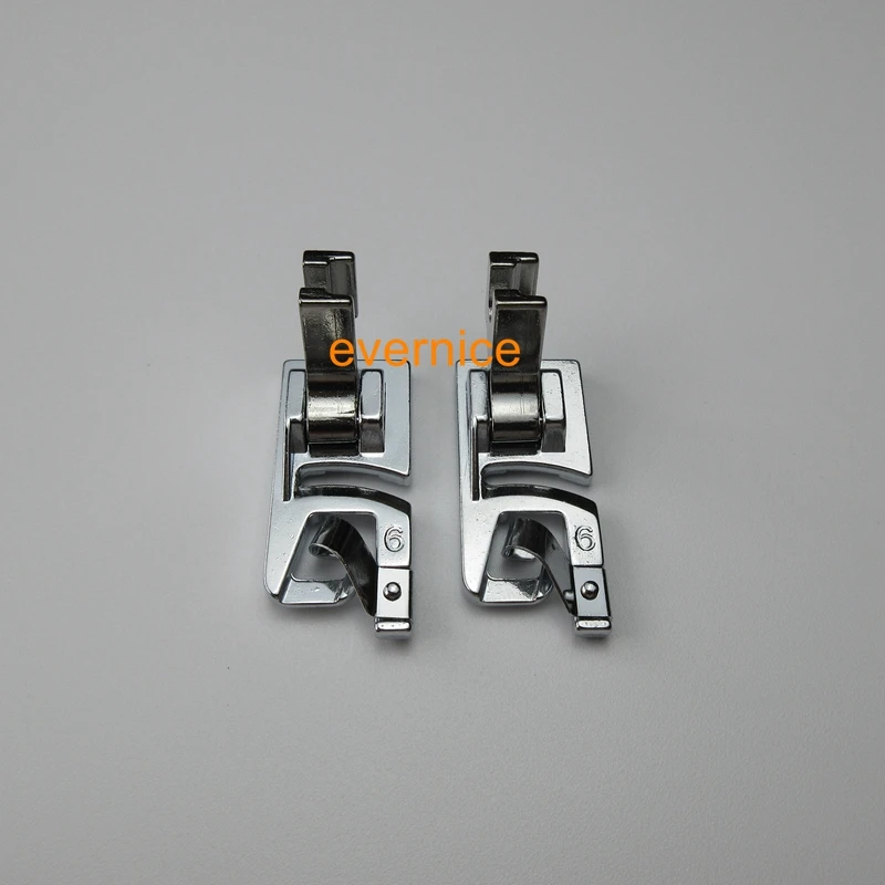 2 шт. низкий стержень 1/4 &quot(6 мм) свернутая окантовка # P60001 Для Elna Husqvarna Janome (New Home)