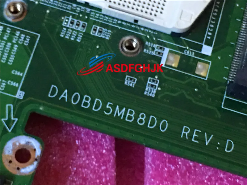 Подлинная для Toshiba Satellite C70 материнская плата DA0BD5MB8D0 A000243980 TESED OK
