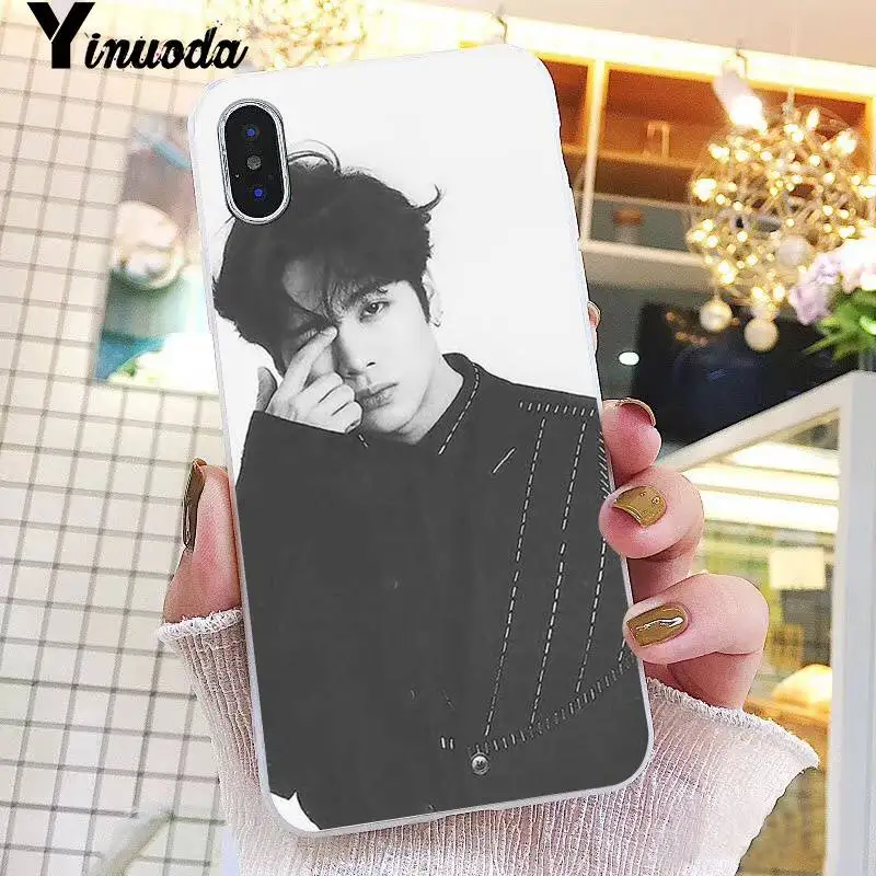 Yinuoda GOT7 Jackson Wang TPU Мягкий силиконовый чехол для телефона iPhone 6S 6plus 7plus 8 8Plus X Xs MAX 5 5S XR