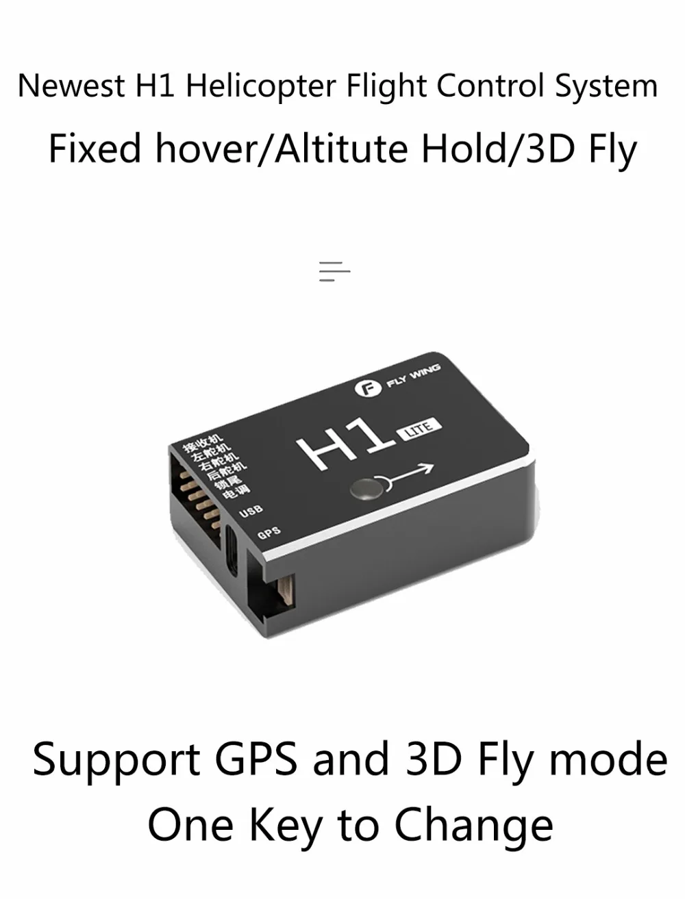 3D RTF 6CH RC умный вертолет FW450 2,4 GHz почти RTF Собранный RC вертолет