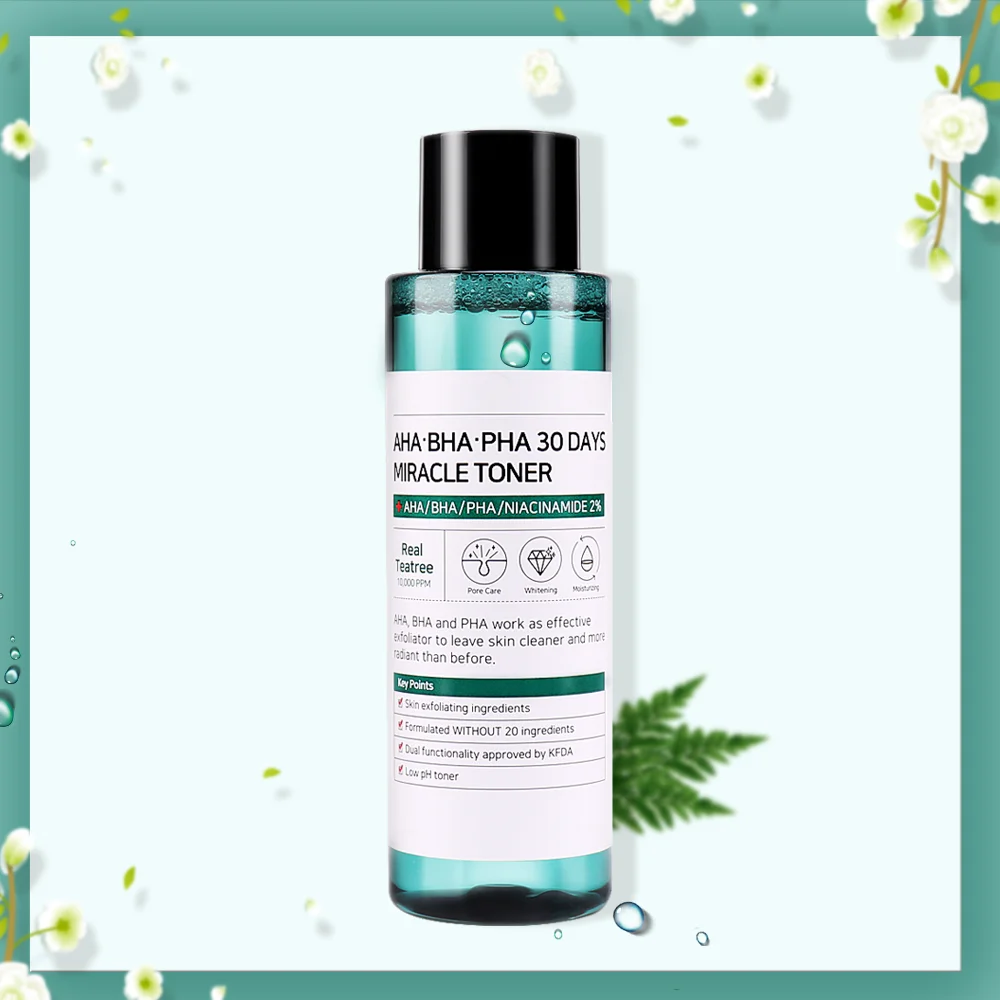 Корейская косметика SomebyMiracle Aha. Bha. Pha 30 дней чудо тонер 150 мл | Красота и здоровье