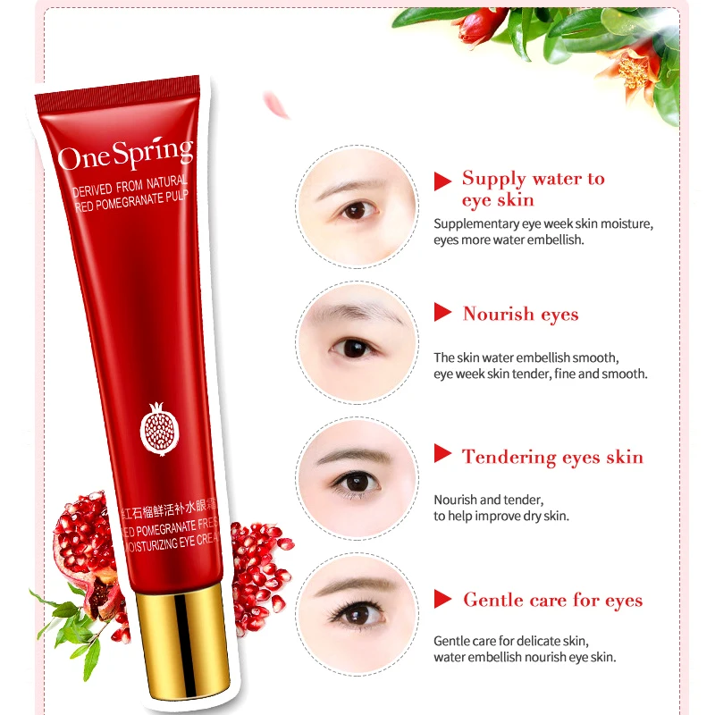 OneSpring дневной ночной крем для глаз против морщин увлажняющий уменьшающий темный