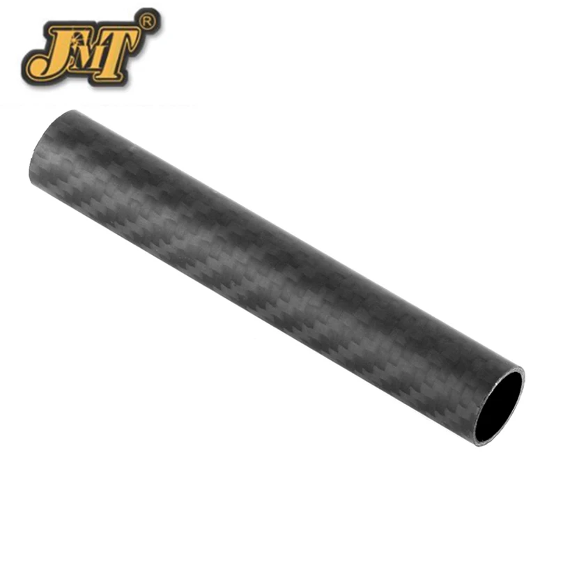 JMT высокопрочный 3K Углеволокно 16*14*100 мм Twill Matt трубка для защиты растений