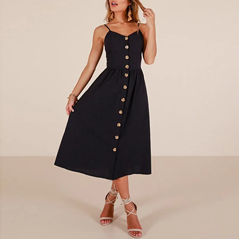 Женское летнее платье sukienki damskie robe ete белое однотонное большого размера