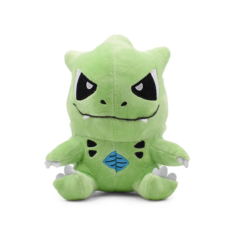 12-22 см милые чармандер алола льдом Vulpix Blastoise Haunter Tyranitar Furret Salamence Мягкие плюшевые игрушки аниме чучела кукла японская - Цвет: Tyranitar