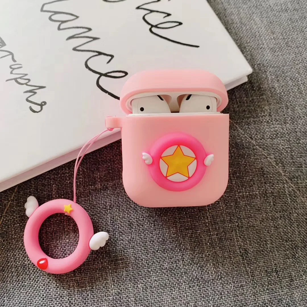 Для гарнитура для Airpods чехол Мягкие силиконовые наушники Coque чехол для Airpods 2 чехла беспроводные наушники защитная сумка для Airpod чехол