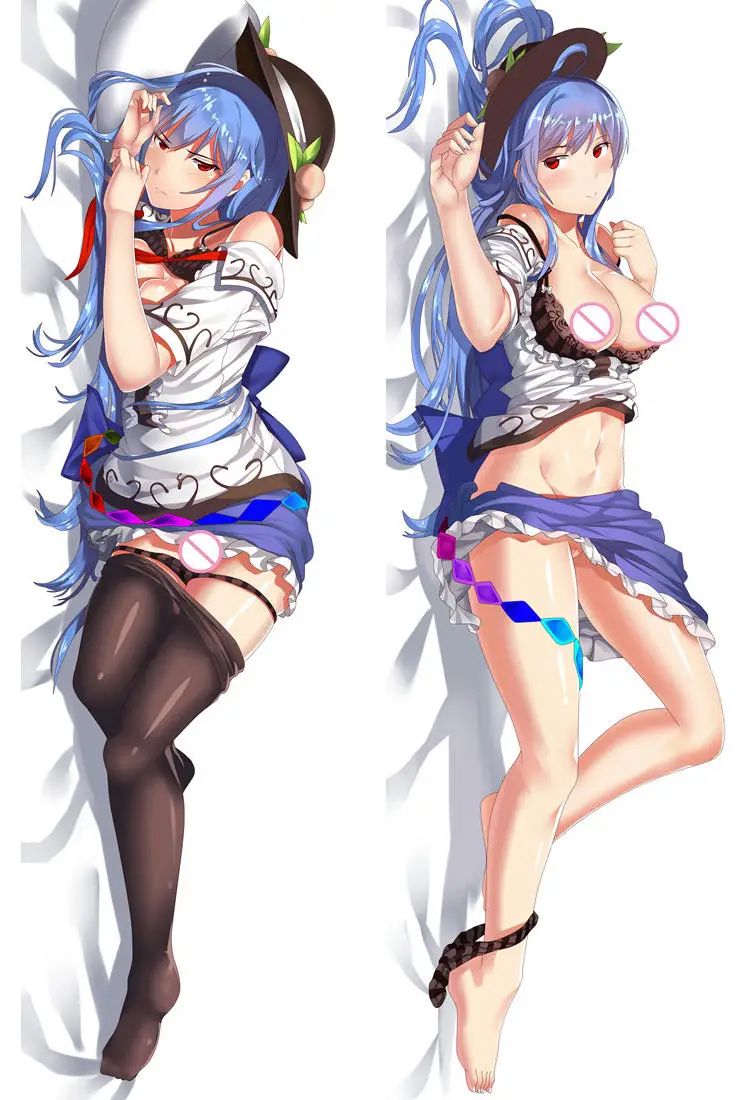 

Touhou Project anime Characters sexy girl Hinanawi Tenshi & Nagae Iku throw pillow cover body Pillowcase