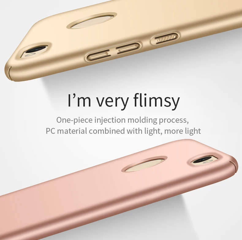 Для Xiao mi Red mi 4X чехол Red mi 4X чехол Vpower Роскошный ультра тонкий жесткий защитный чехол из поликарбоната для Xiao mi Red mi 4X задняя крышка для телефона