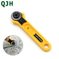 28mm rotary cutter premium quilters sewing fabric cutting craft tool childrens hand cut safety knife