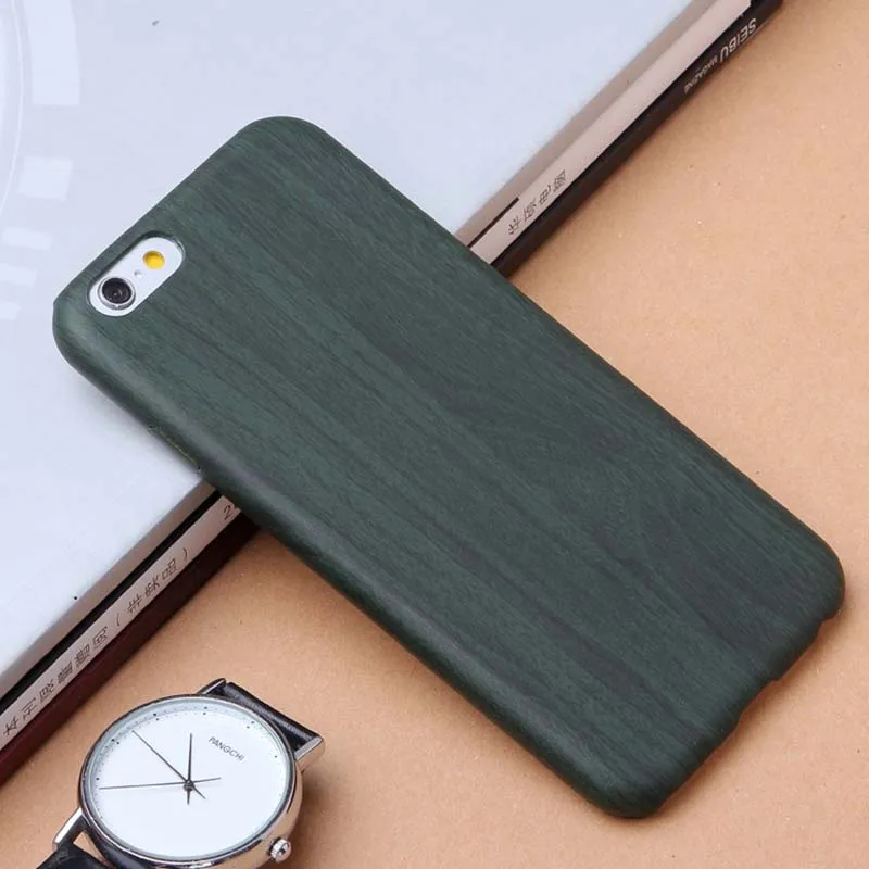 Деревянный зернистый мягкий чехол для iPhone X 7 8 6 s Plus Xs Max телефона рисунок под