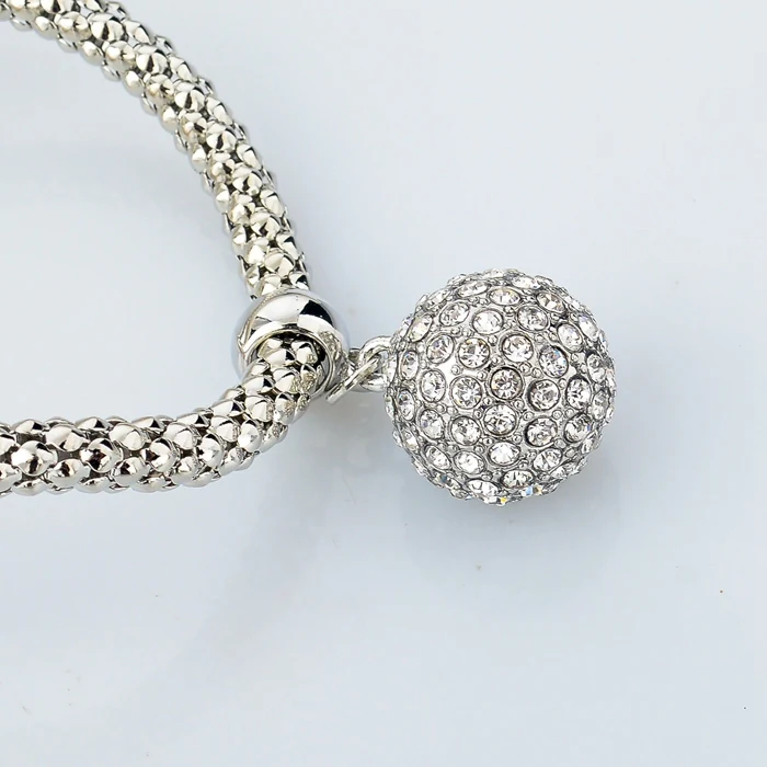 Круглые браслеты с подвесками TOUCHEART камень для женщин девушек пар роскошный