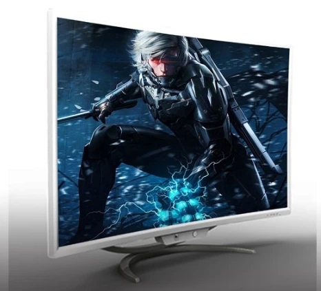 23 5 27 32 дюйм VGA DVI SPK HD изогнутый экран для настольного компьютера с процессором AIO
