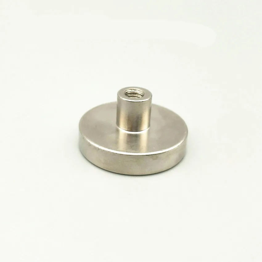 Подъемный магнит диаметром 60 мм магнитные горшки с внутренней резьбой