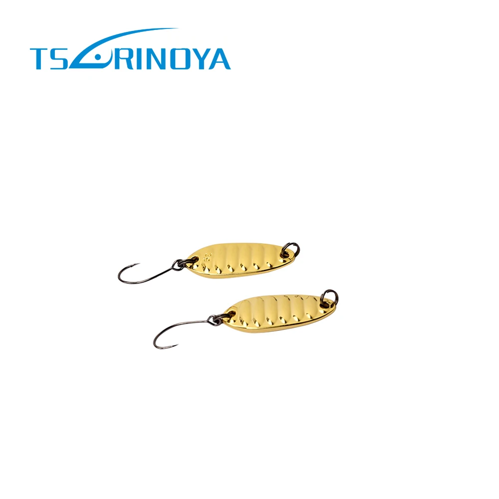 Tsurinoya Fishing Lure 2pcs Pure Copper Material Jigging Spoon 2g/3g/5g Isca Artificial Pesca Bait Jig Lures Super Hard |