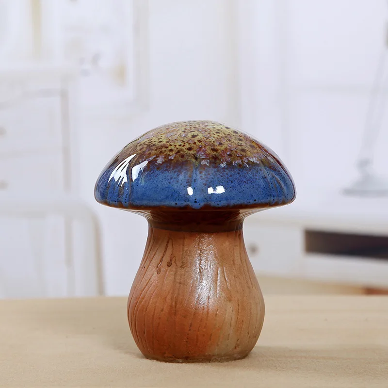 4 шт. украшения дома ремесла креативная глазурь керамическая Грибная мебель