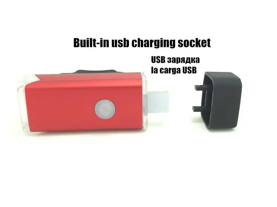 WasaFire, мини велосипедные лампы, головной светильник, USB Перезаряжаемый круглый алюминиевый автомобильный светильник, водонепроницаемый светильник для горного велосипеда, налобный фонарь для рыбалки